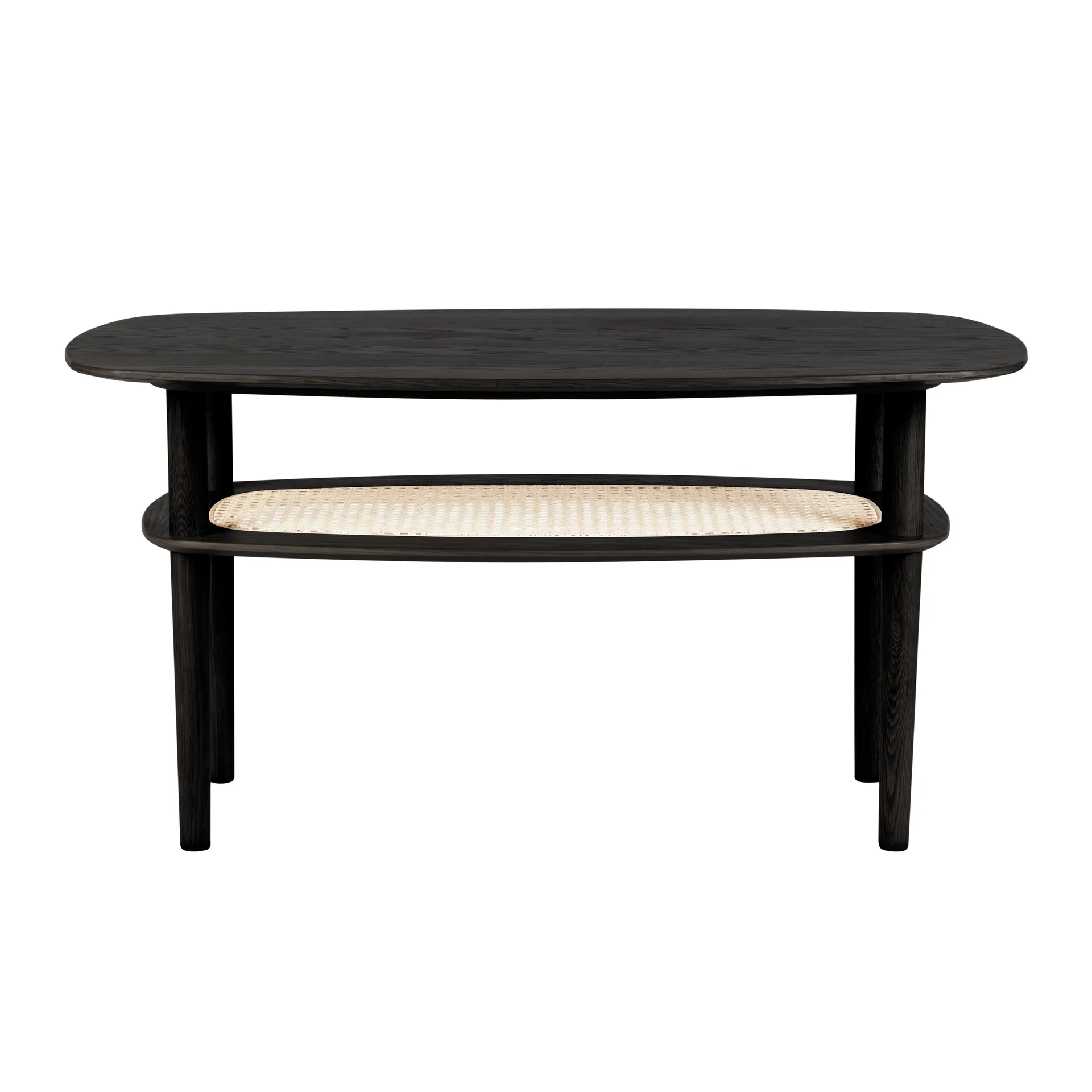 Together Sleek Rectangle sohvapöytä 60x100 cm, Black oak Umage