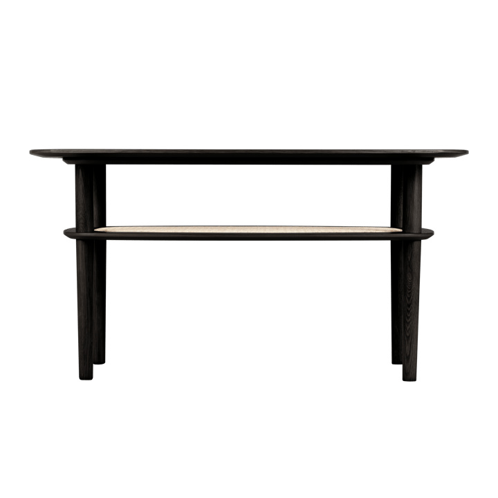 Together Sleek Rectangle sohvapöytä 60x100 cm - Black oak - Umage