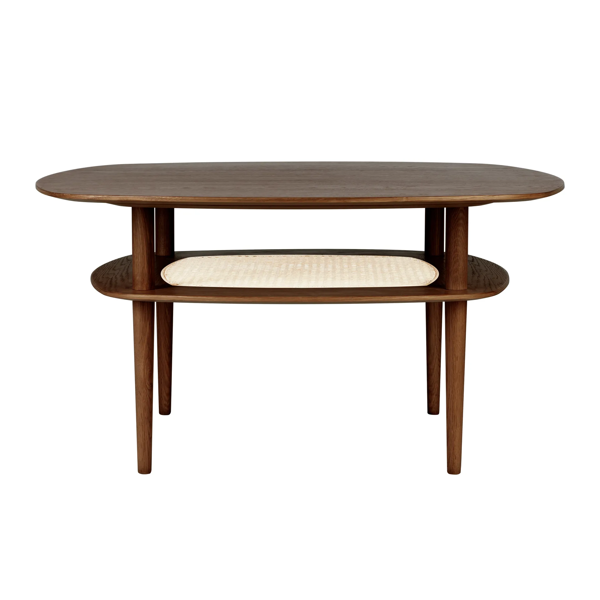 Together Smooth Square sohvapöytä 100x100 cm, Dark oak Umage