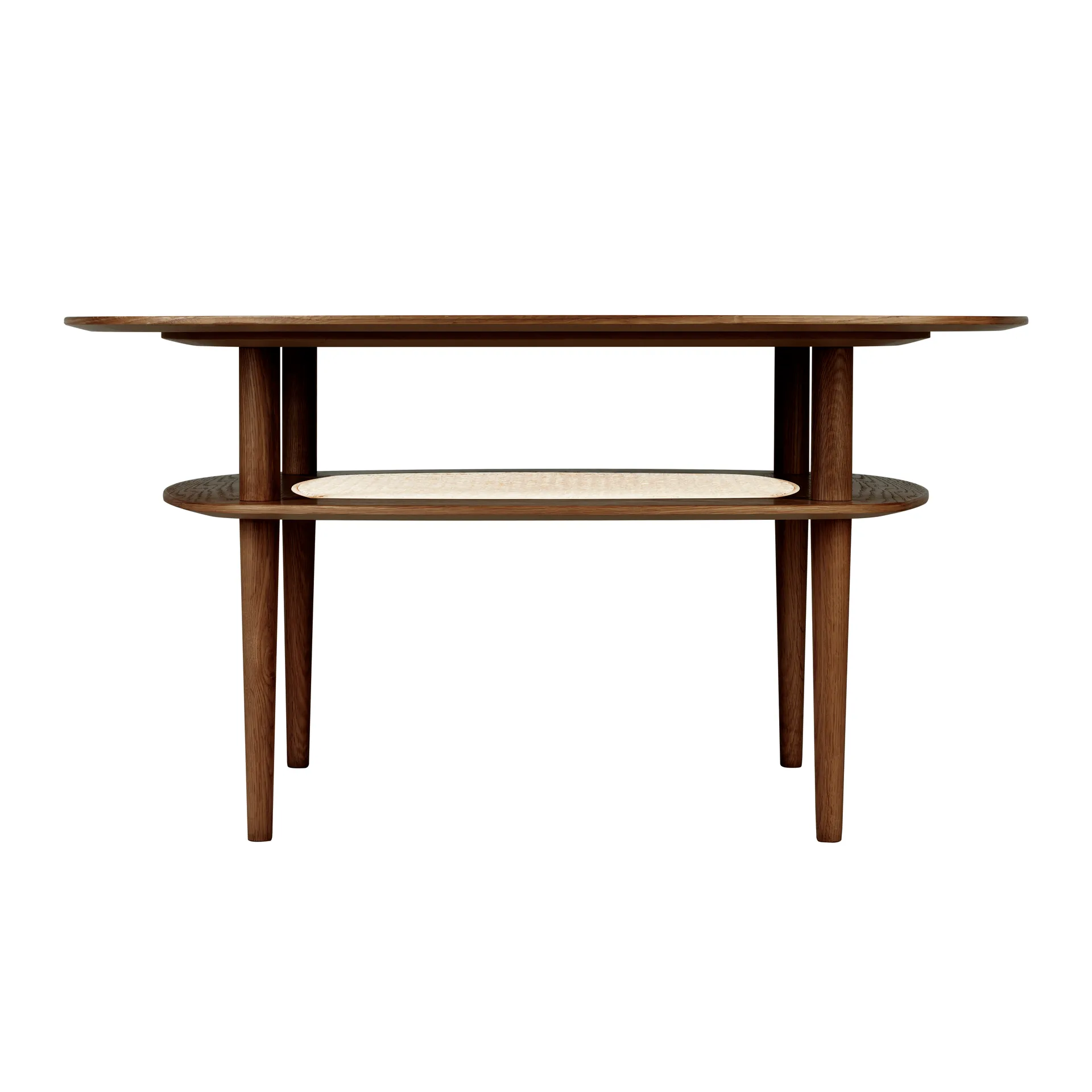 Together Smooth Square sohvapöytä 100x100 cm, Dark oak Umage