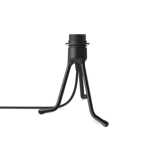 Umage Tripod Base lampunjalka musta | Skandinaavinen Sisustus | Lampunjalat | Musta