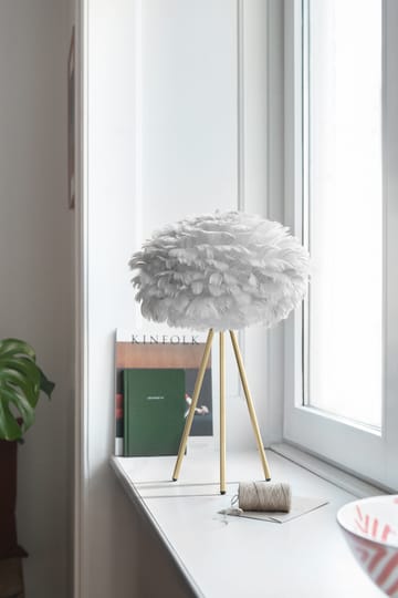 Tripod lampunjalka pöytämalli - Harjattu messinki - Umage