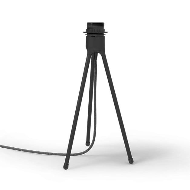 Tripod lampunjalka pöytämalli - musta - Umage