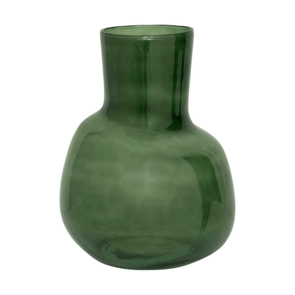 URBAN NATURE CULTURE Arya maljakko 27 cm Fir green | Skandinaavinen Sisustus | Maljakot | Vihreä