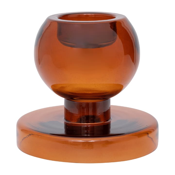 Both Sides -kynttilälyhty/kynttilänjalka Ø 11 cm - Apricot orange - URBAN NATURE CULTURE