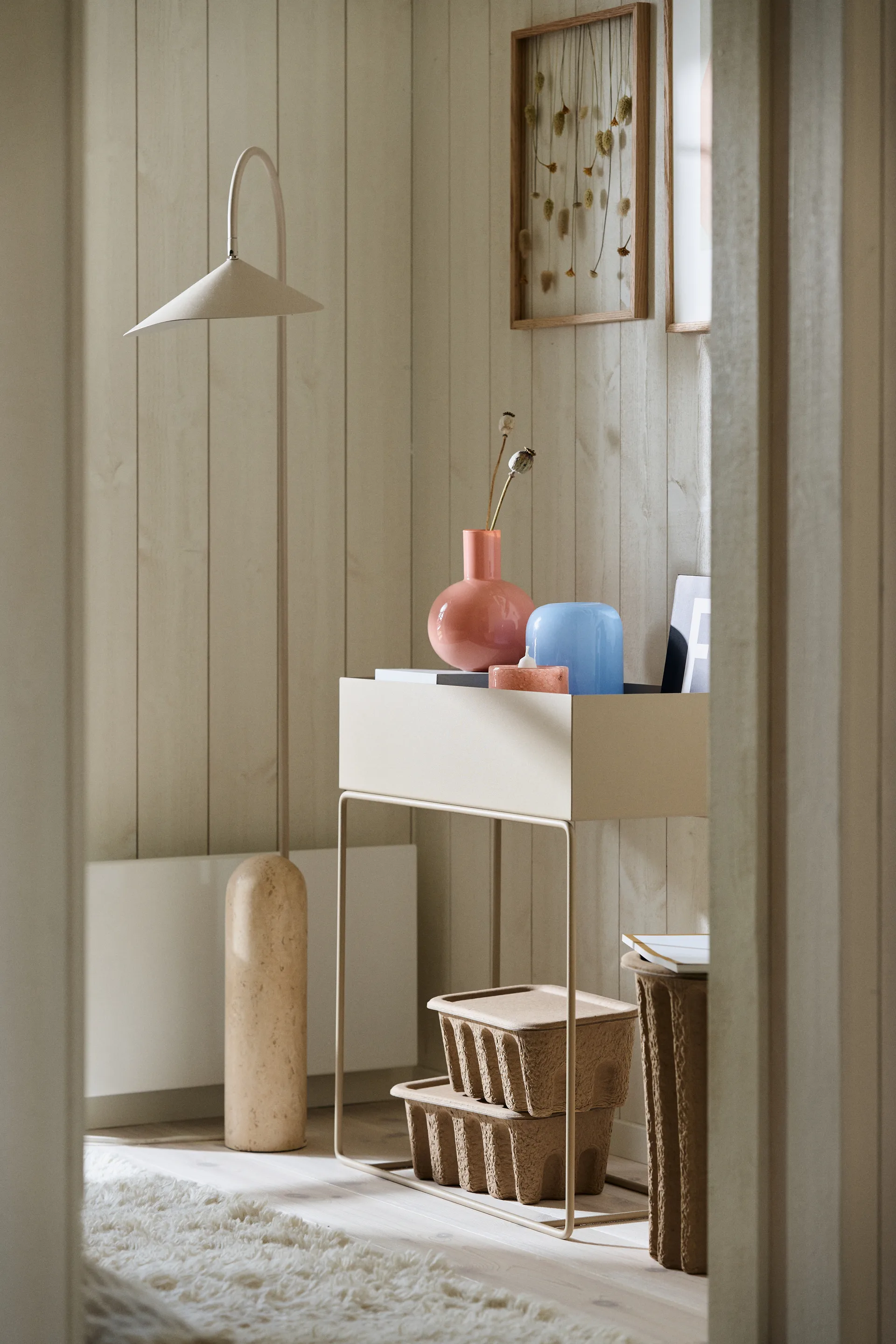 Collo maljakko 19 cm, Cream blush URBAN NATURE CULTURE