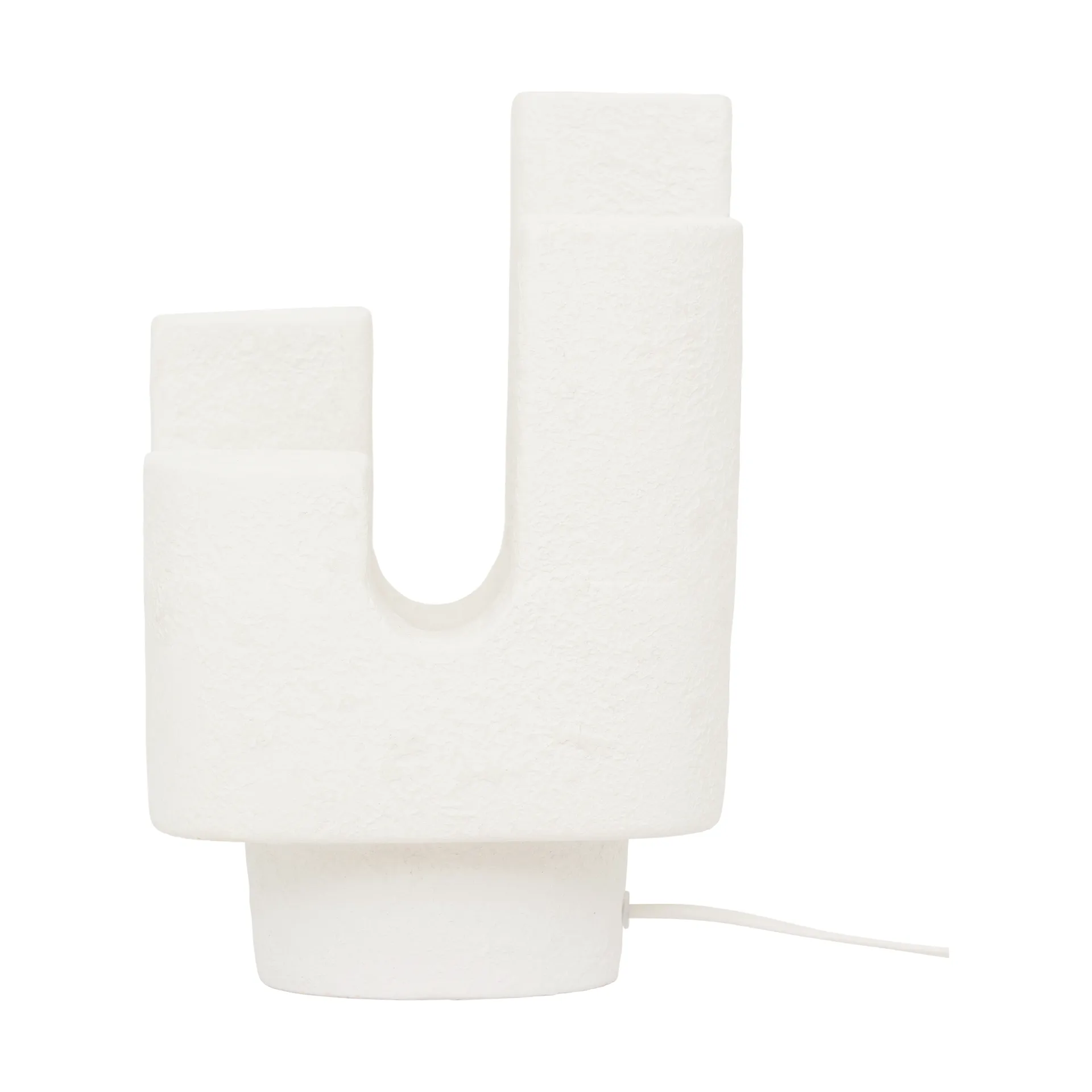 Cuarto pöytävalaisin 33 cm, White URBAN NATURE CULTURE