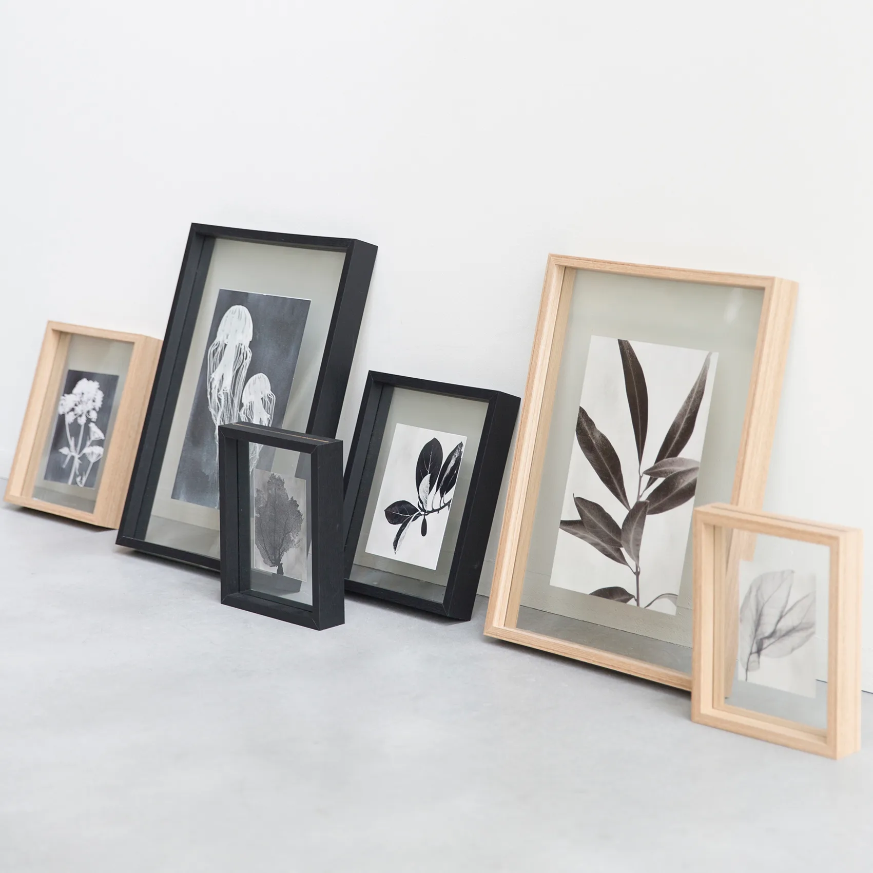 Floating taulunkehys 15 x 20 cm, Black URBAN NATURE CULTURE