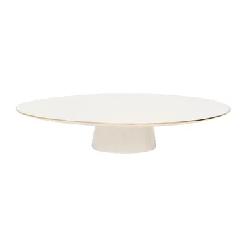 Good Morning -kakkulautanen Ø 29 cm - White-gold - URBAN NATURE CULTURE