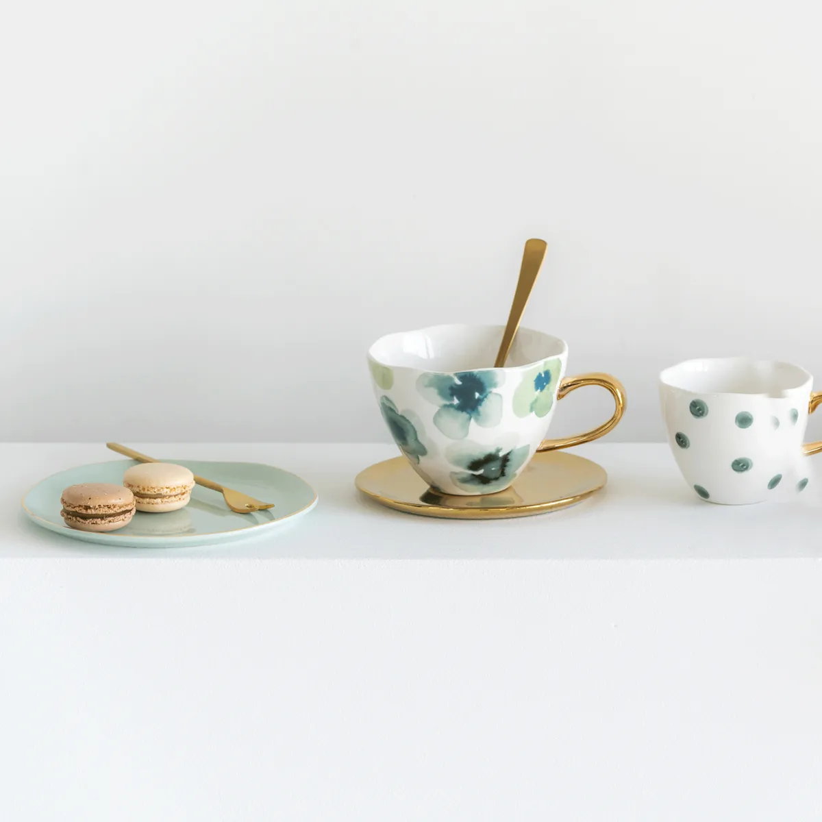 Good Morning muki cappuccino 30 cl valkoinen, Happiness URBAN NATURE CULTURE