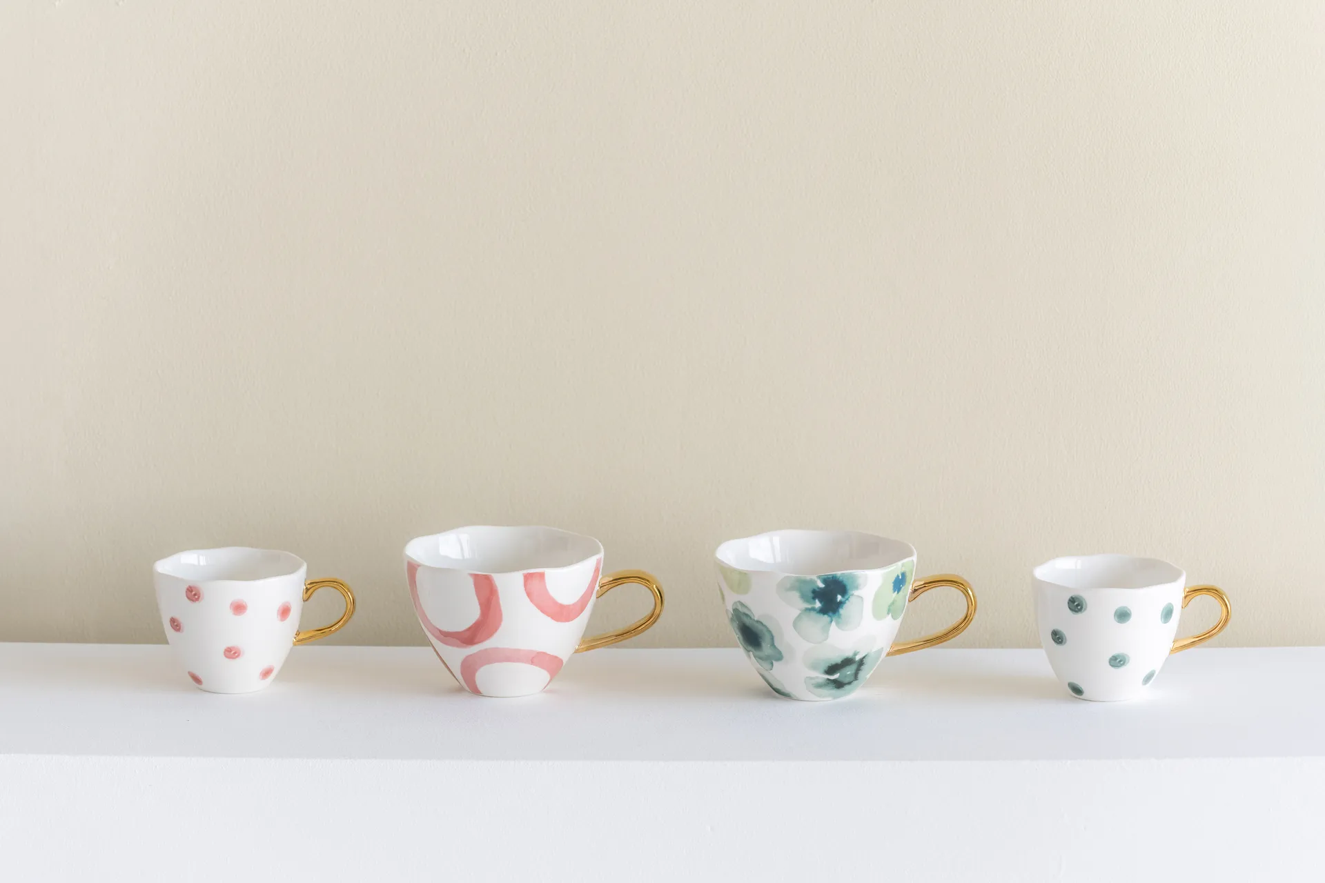 Good Morning muki cappuccino 30 cl valkoinen, Happiness URBAN NATURE CULTURE