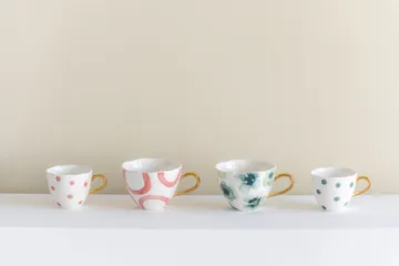 Good Morning muki cappuccino 30 cl valkoinen - Happiness - URBAN NATURE CULTURE