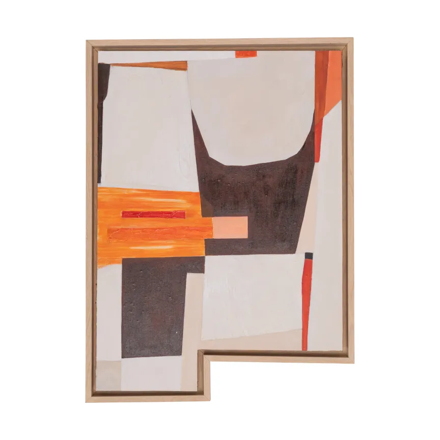 URBAN NATURE CULTURE Julio seinäkoriste 54,4x74,4 cm. Monivärinen