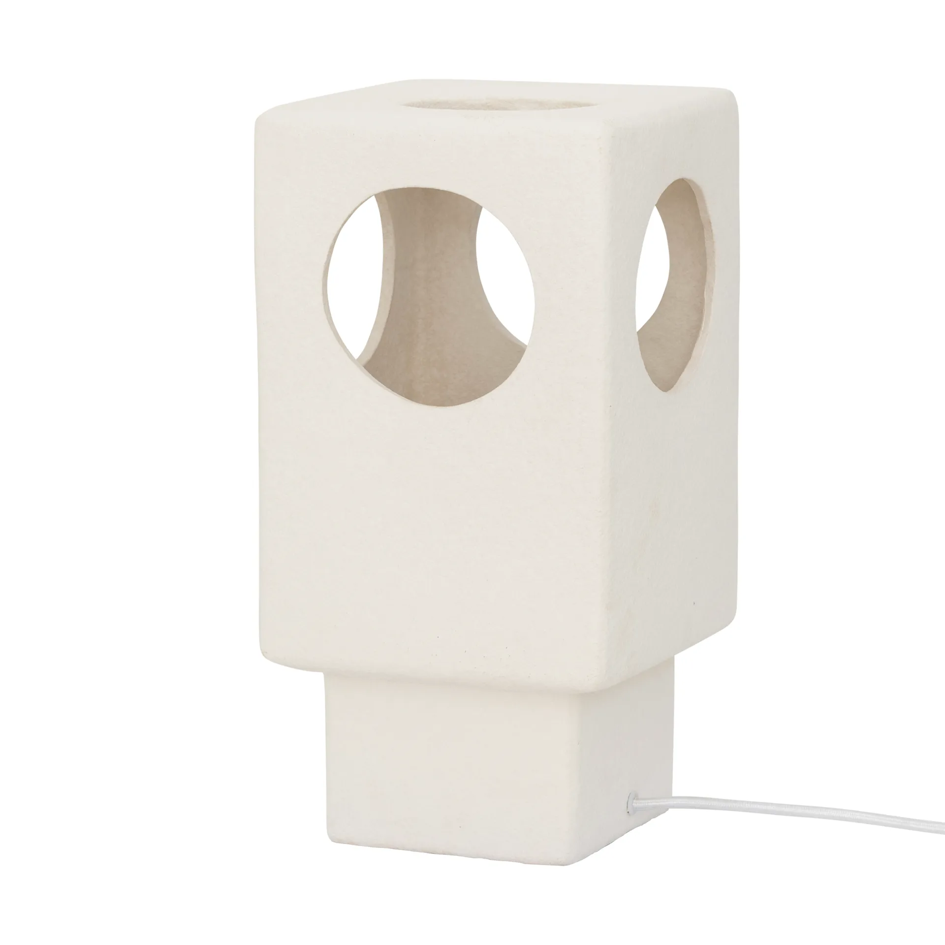 Lycka pöytävalaisin 38 cm, White URBAN NATURE CULTURE