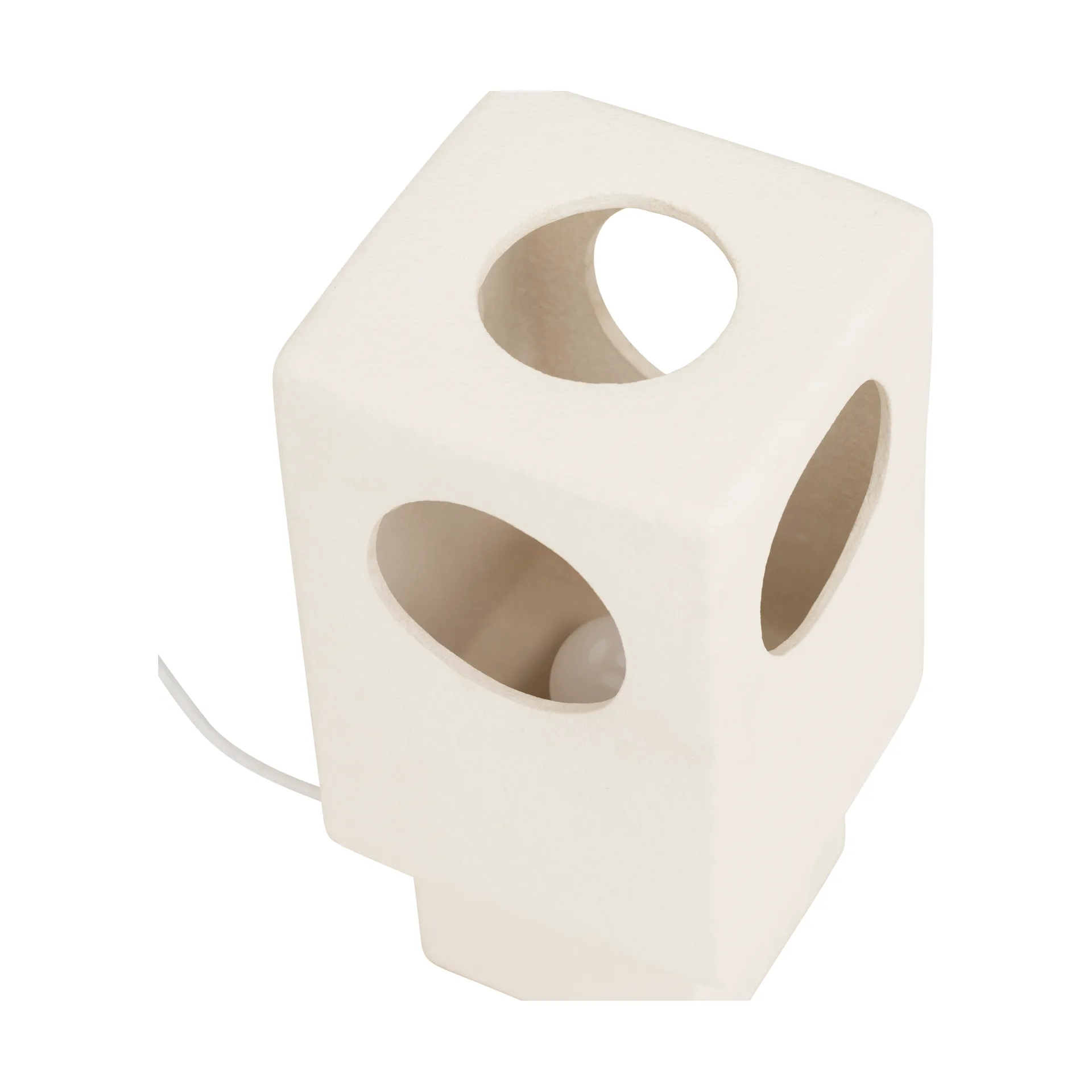 Lycka pöytävalaisin 38 cm, White URBAN NATURE CULTURE