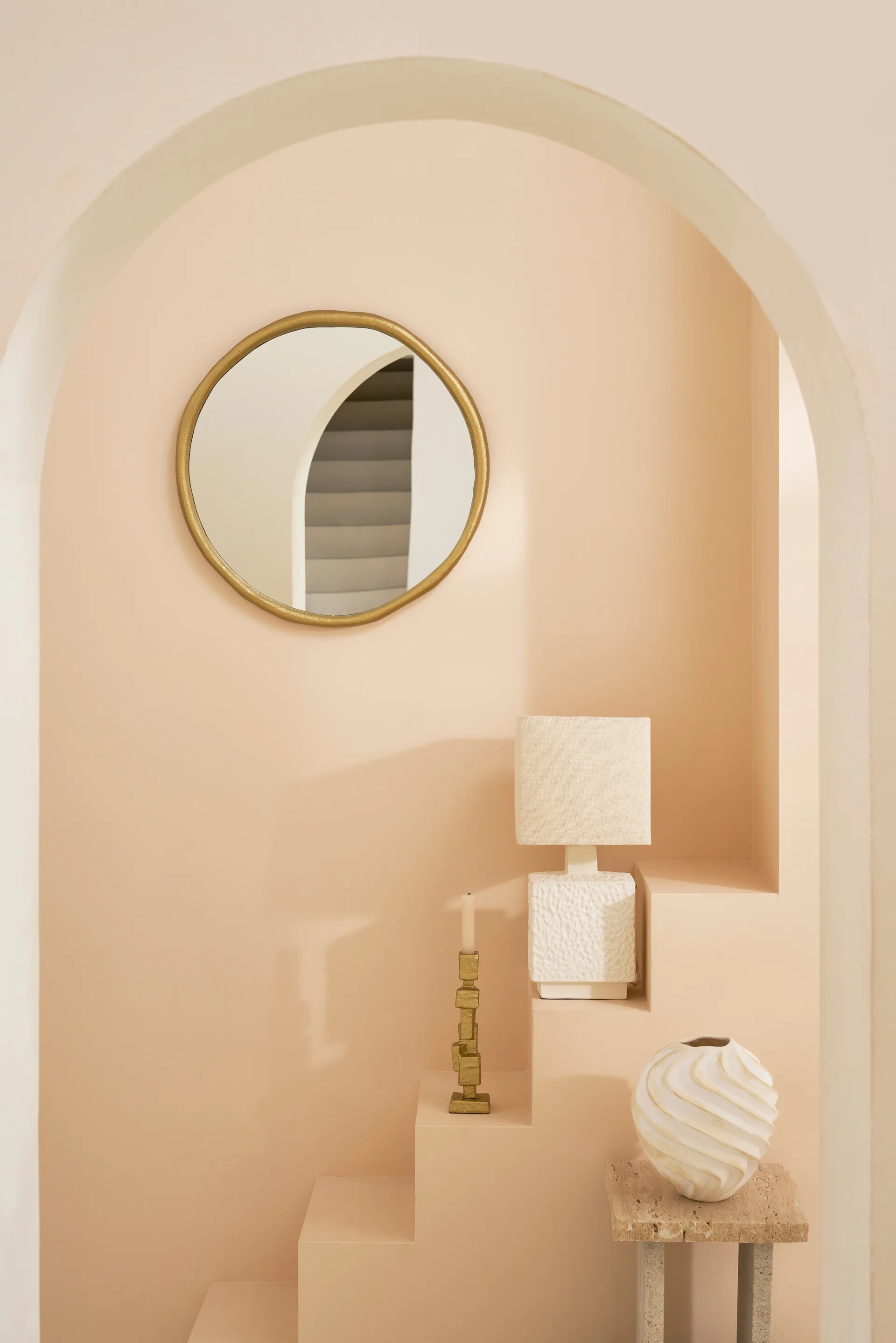 Meja pöytävalaisin 48 cm, White URBAN NATURE CULTURE