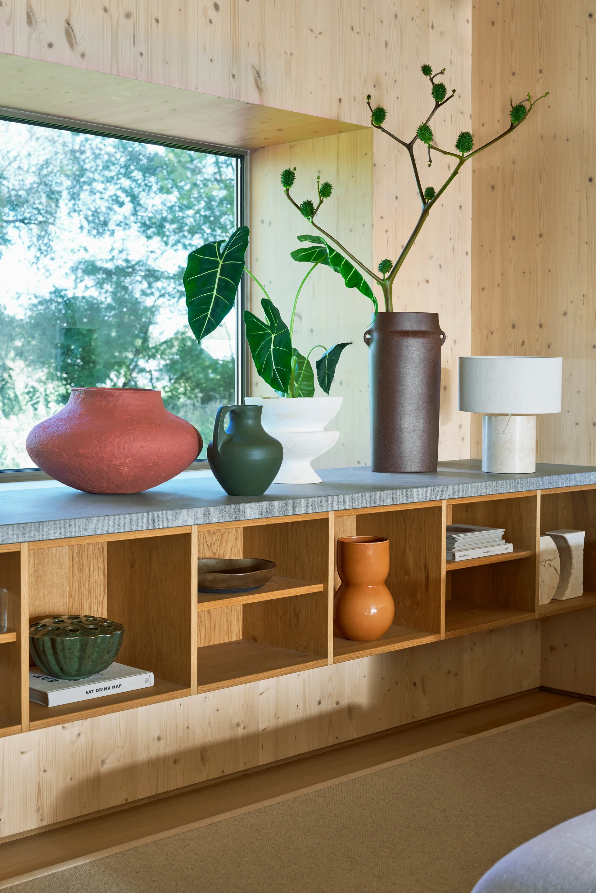 Nea maljakko Ø24 cm, Green URBAN NATURE CULTURE