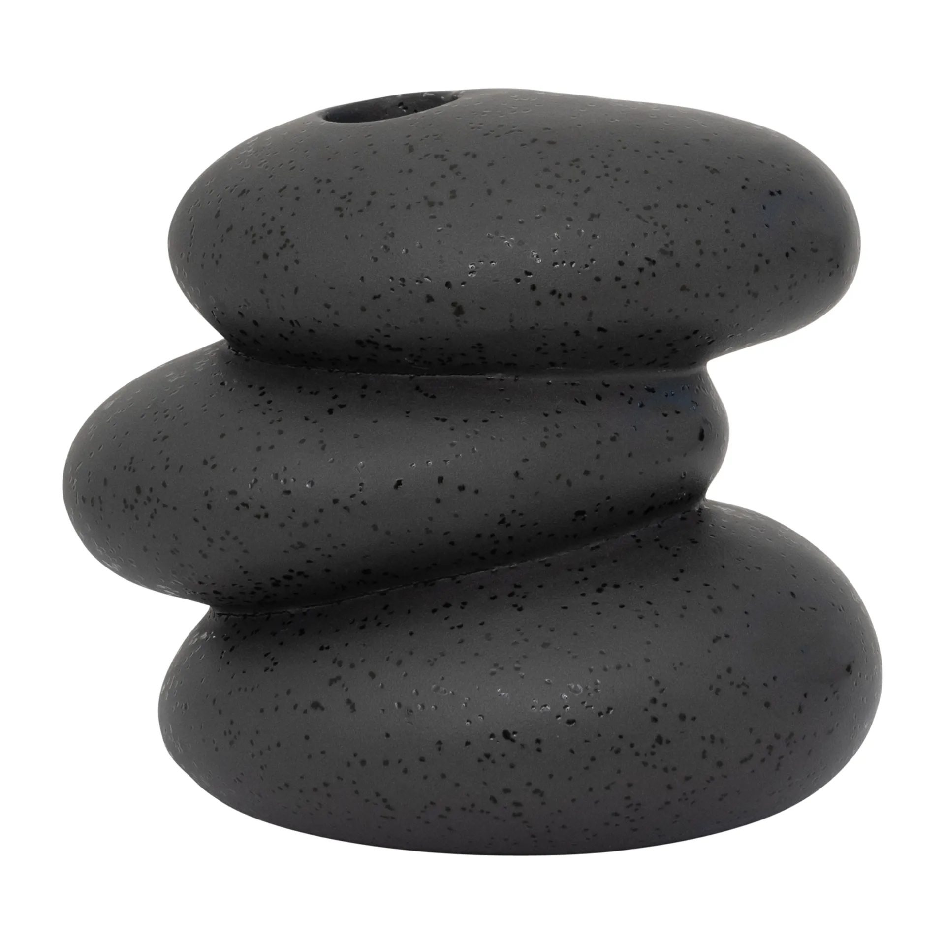 Pebbles kynttilänjalka, Musta URBAN NATURE CULTURE