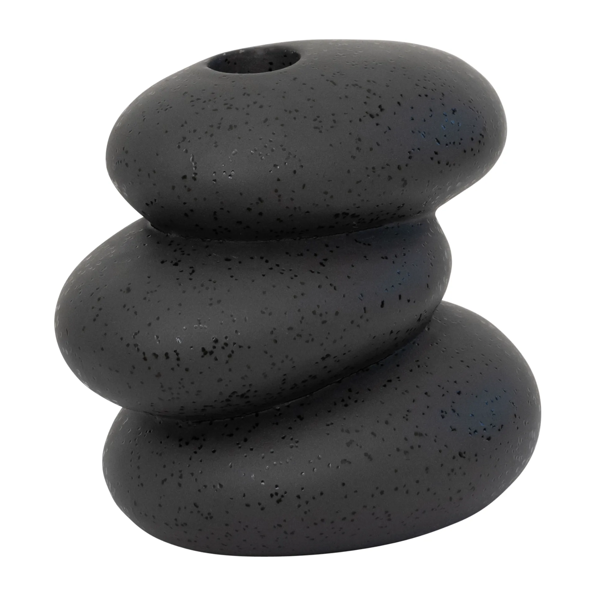 Pebbles kynttilänjalka, Musta URBAN NATURE CULTURE