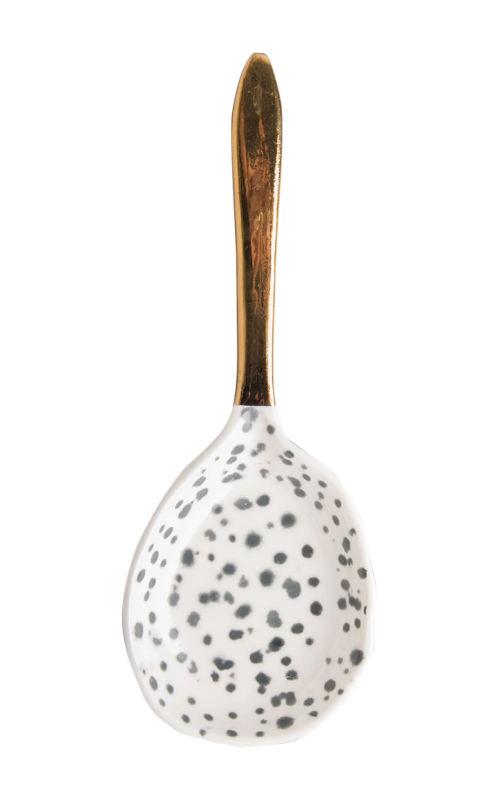 Spoon kuba -tarjoilulautanen 16 cm, Musta-valkoinen-kulta URBAN NATURE CULTURE