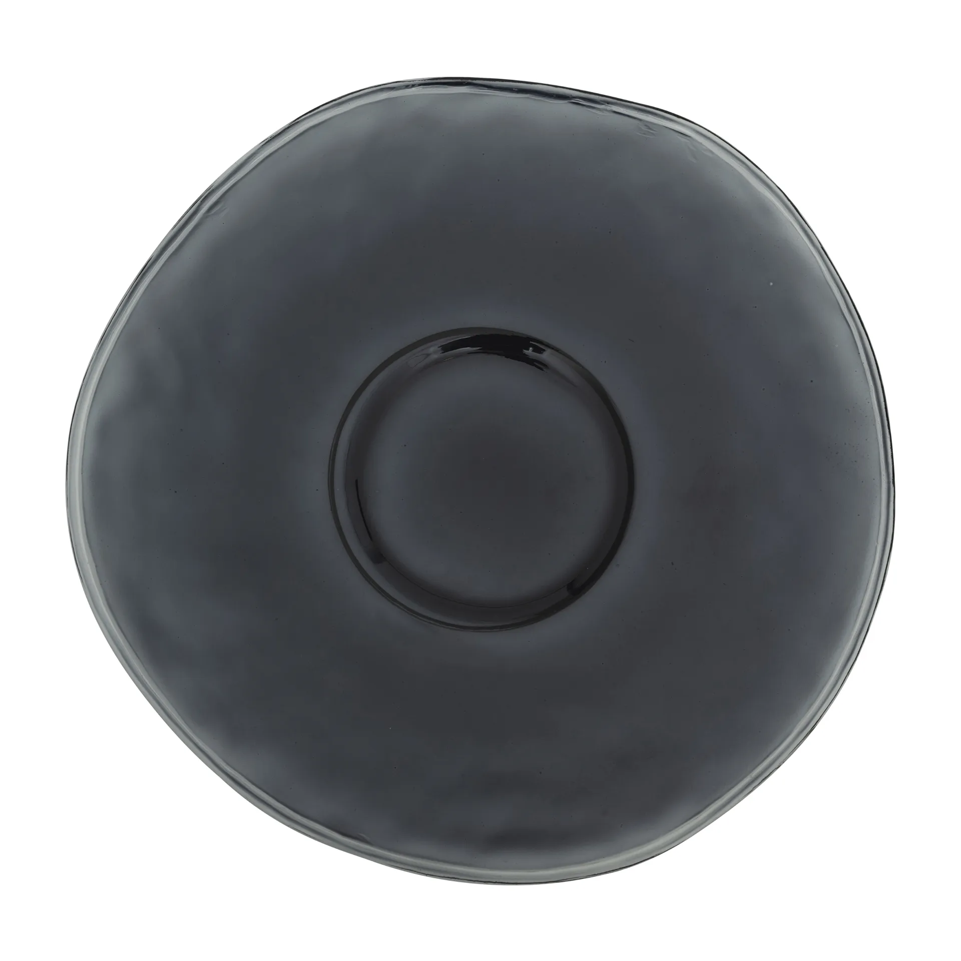 UNC lautanen kierrätetty lasi Ø28 cm, Ebony URBAN NATURE CULTURE