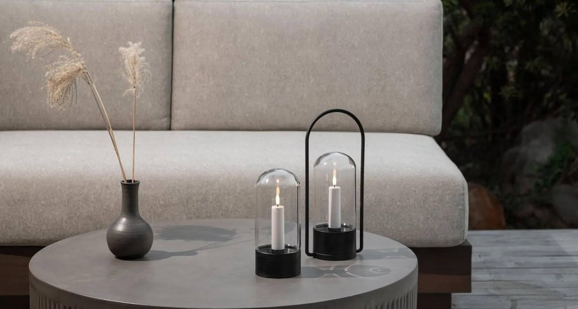 Outdoor pidike Lyhdylle 34 cm, Musta Uyuni Lighting