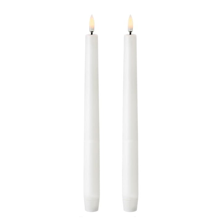 Uyuni LED Kruunukynttilä valkoinen 2-pakkaus - 25,2 cm - Uyuni Lighting