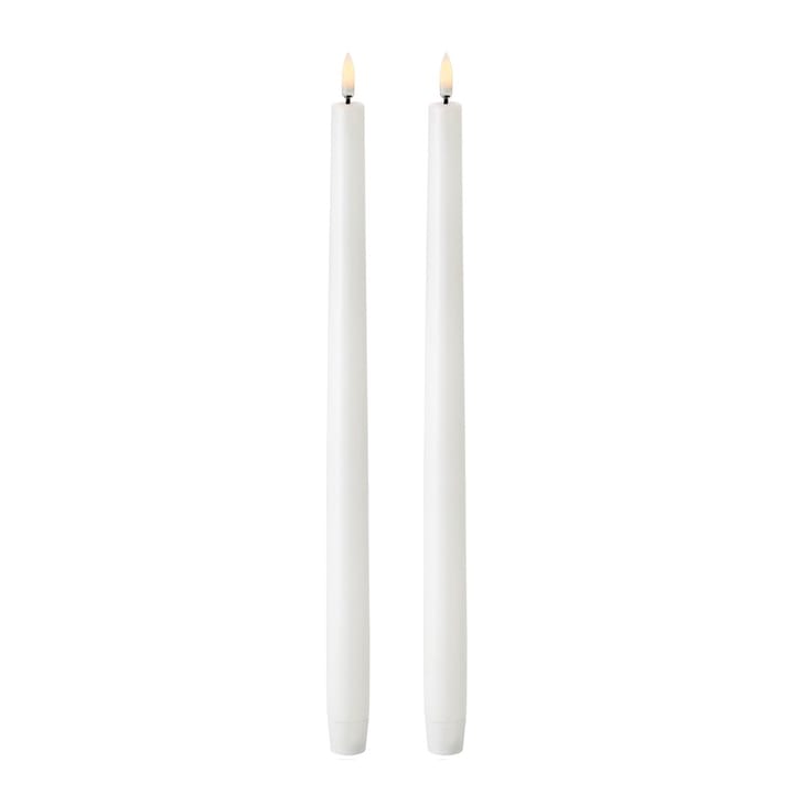 Uyuni LED Kruunukynttilä valkoinen 2-pakkaus - 37,8 cm - Uyuni Lighting
