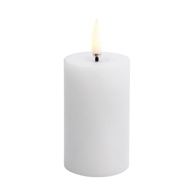 Uyuni LED pöytäkynttilänjalka melted - Valkoinen, Ø5x7,5 cm - Uyuni Lighting