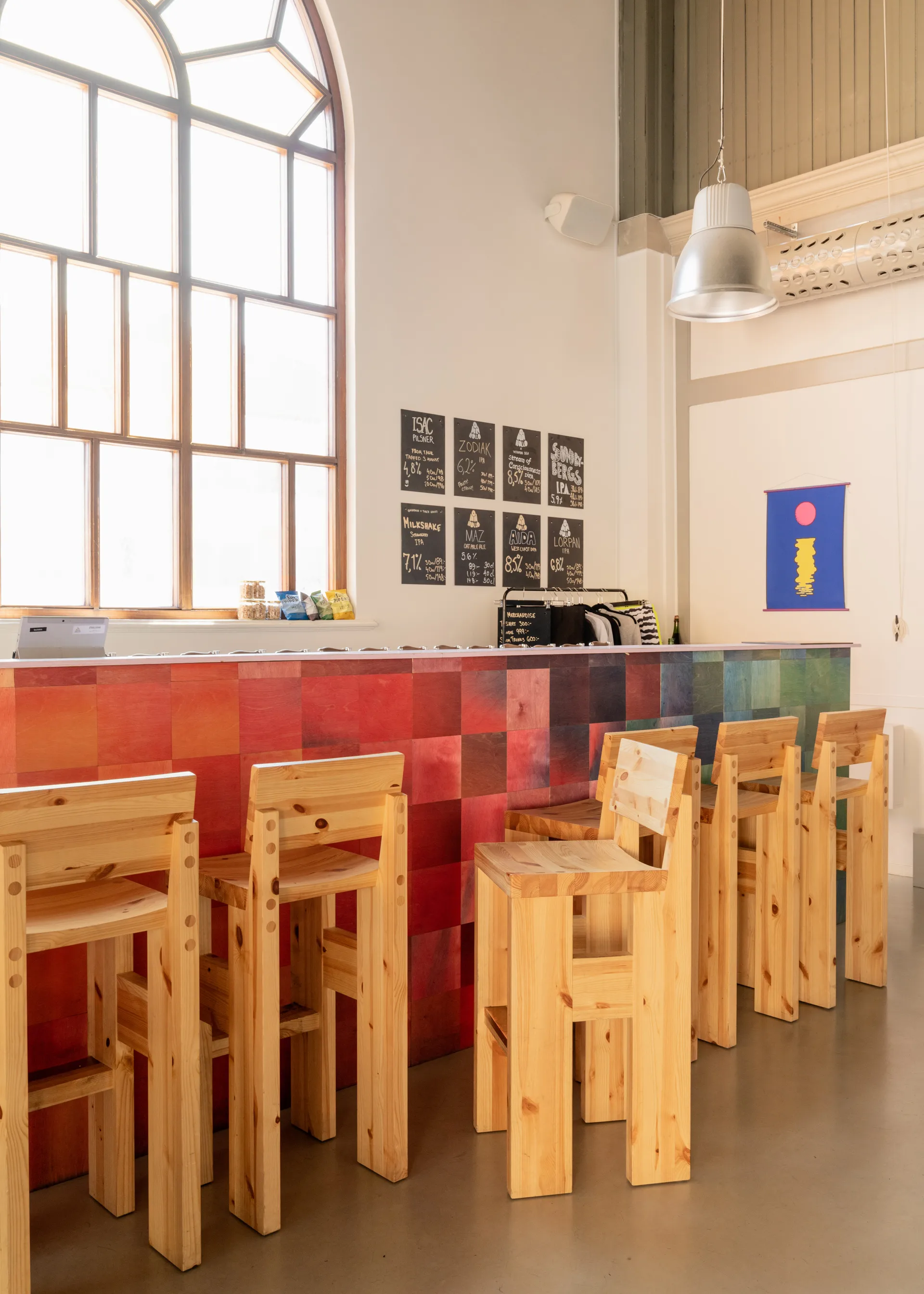 001 Bar Stool baarijakkara, Matta öljyvahattu mänty,, 65 cm Vaarnii