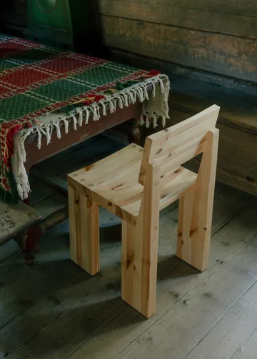 001 Dining Chair tuoli - Matta öljyvahattu mänty, - Vaarnii