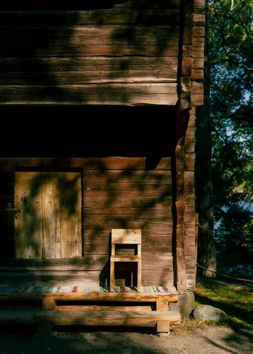 001 Dining Chair tuoli - Matta öljyvahattu mänty, - Vaarnii