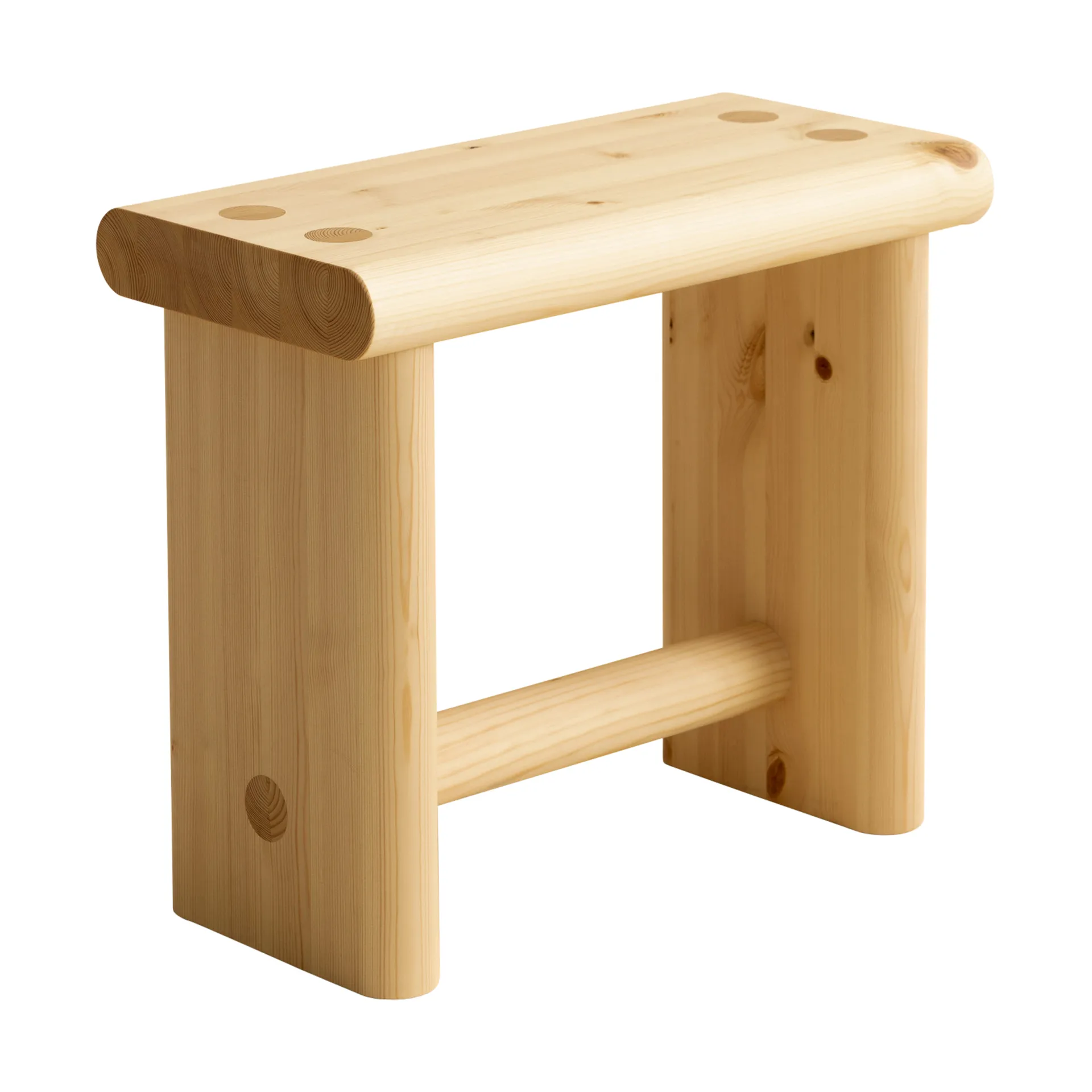 002 Ast Stool jakkara, Matta öljyvahattu mänty, 55×26×45 cm Vaarnii