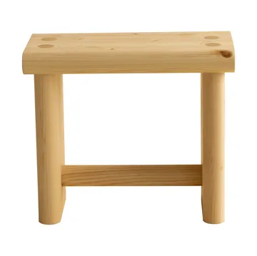 002 Ast Stool jakkara - Matta öljyvahattu mänty, 55×26×45 cm - Vaarnii