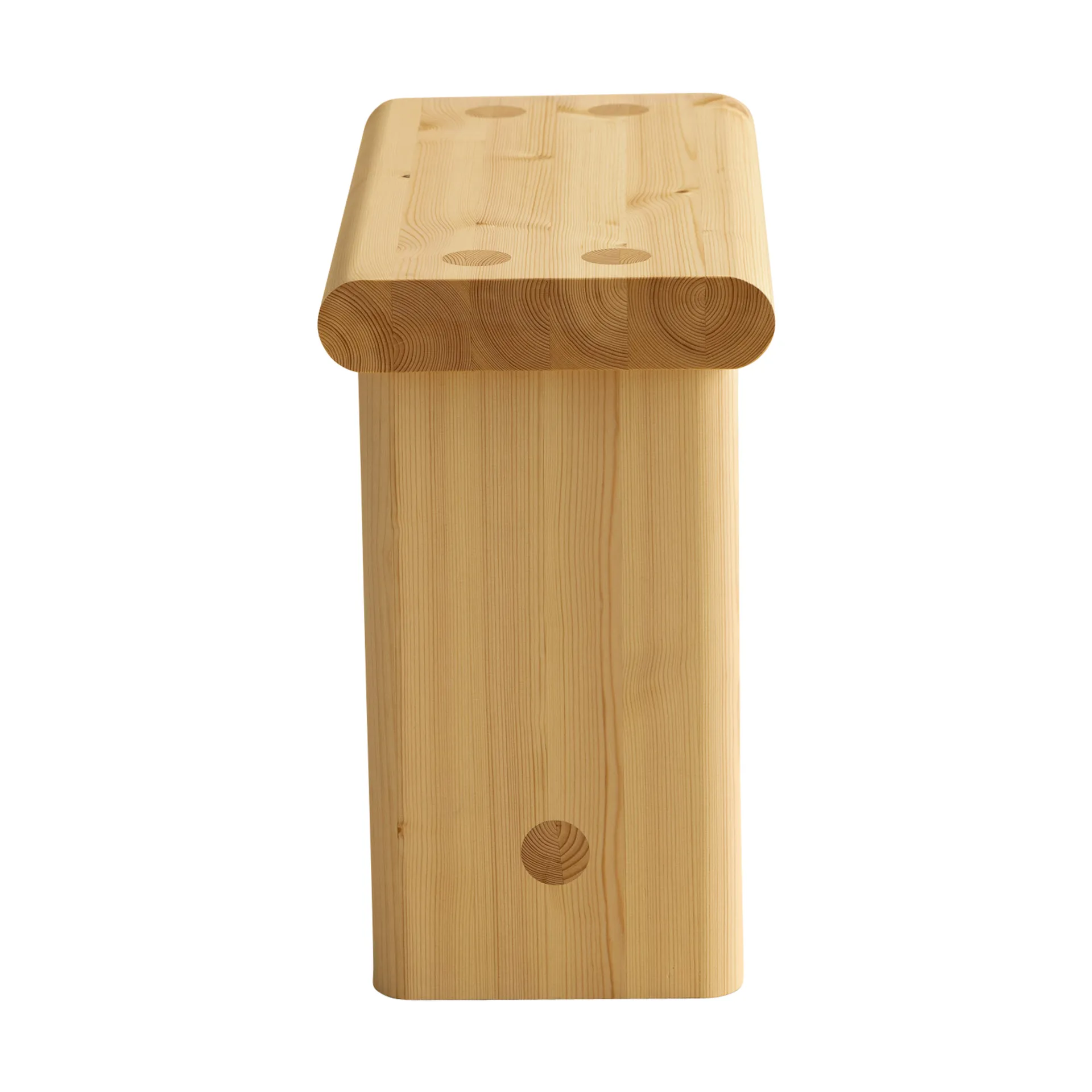 002 Ast Stool jakkara, Matta öljyvahattu mänty, 55×26×45 cm Vaarnii