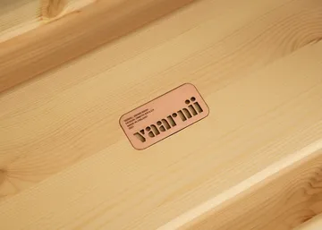 002 Ast Stool jakkara - Matta öljyvahattu mänty, 55×26×45 cm - Vaarnii