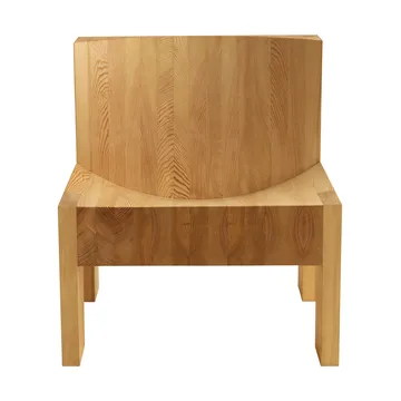 005 Lounge Chair lepotuoli - Matta öljyvahattu mänty, - Vaarnii