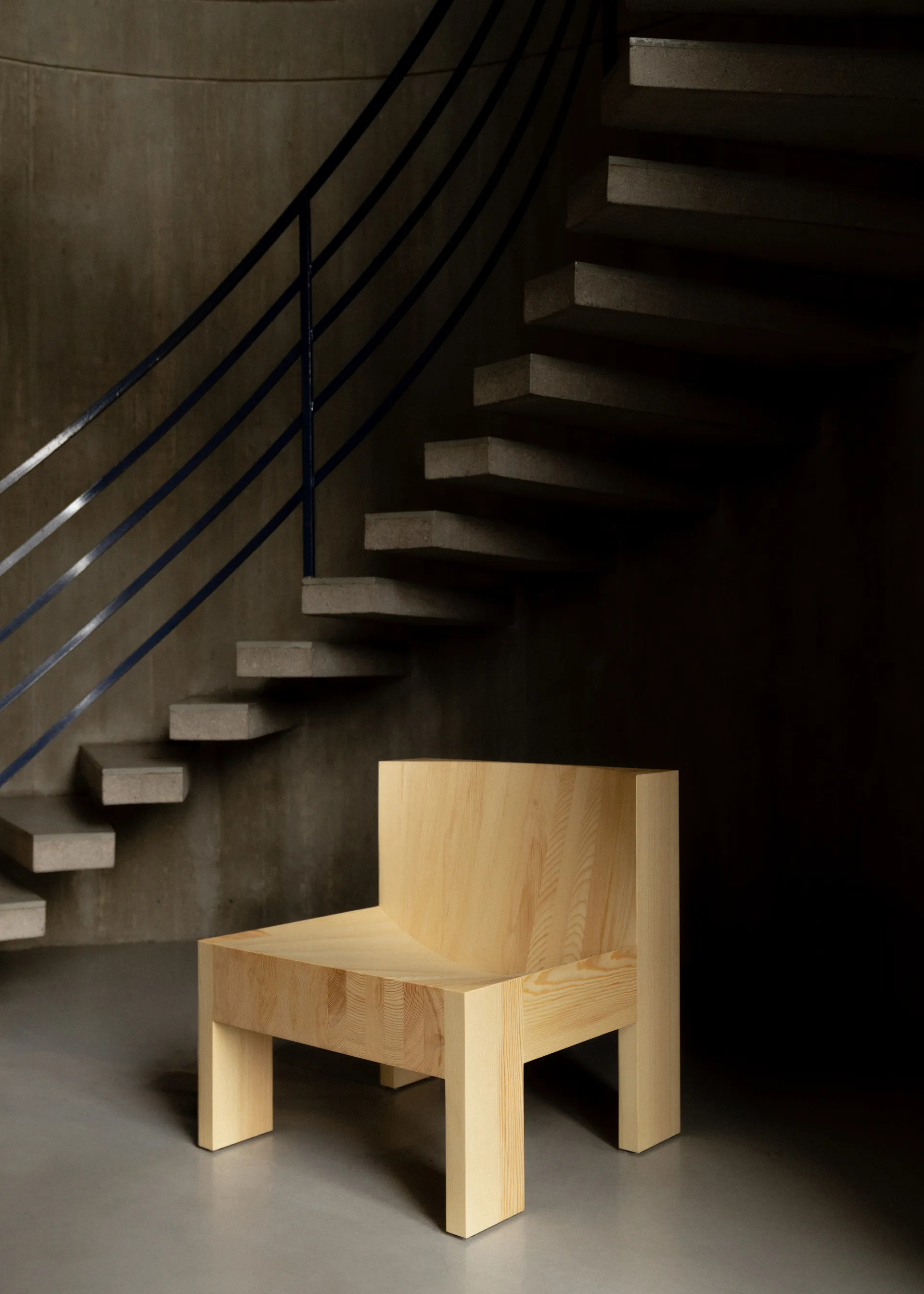 005 Lounge Chair lepotuoli, Matta öljyvahattu mänty, Vaarnii