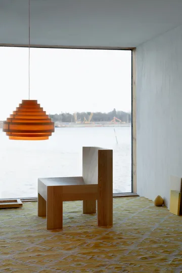 005 Lounge Chair lepotuoli - Matta öljyvahattu mänty, - Vaarnii