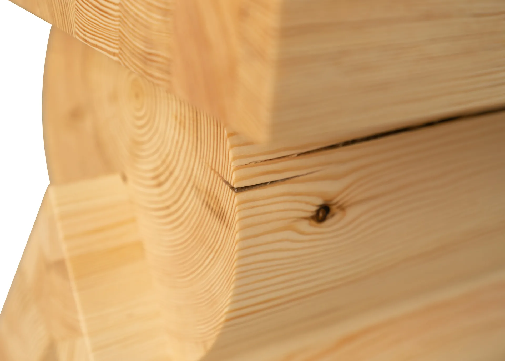 006 AA Side Table sivupöytä, Matta öljyvahattu mänty, 40x40x45 cm Vaarnii