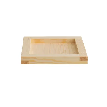 009 Tray tarjotin - Öljyvahattu mänty, 33x33x6 cm - Vaarnii