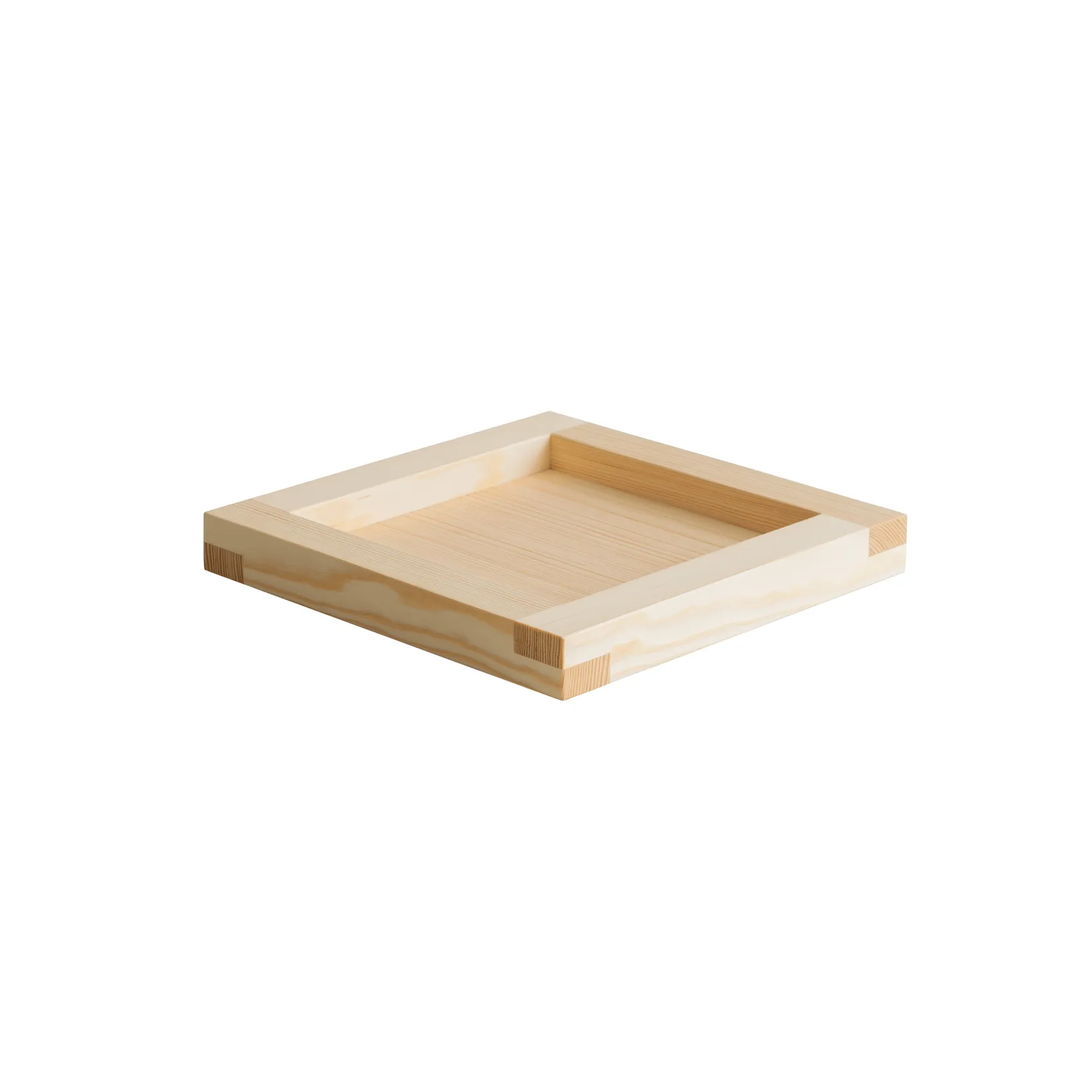 009 Tray tarjotin, Öljyvahattu mänty, 33x33x6 cm Vaarnii