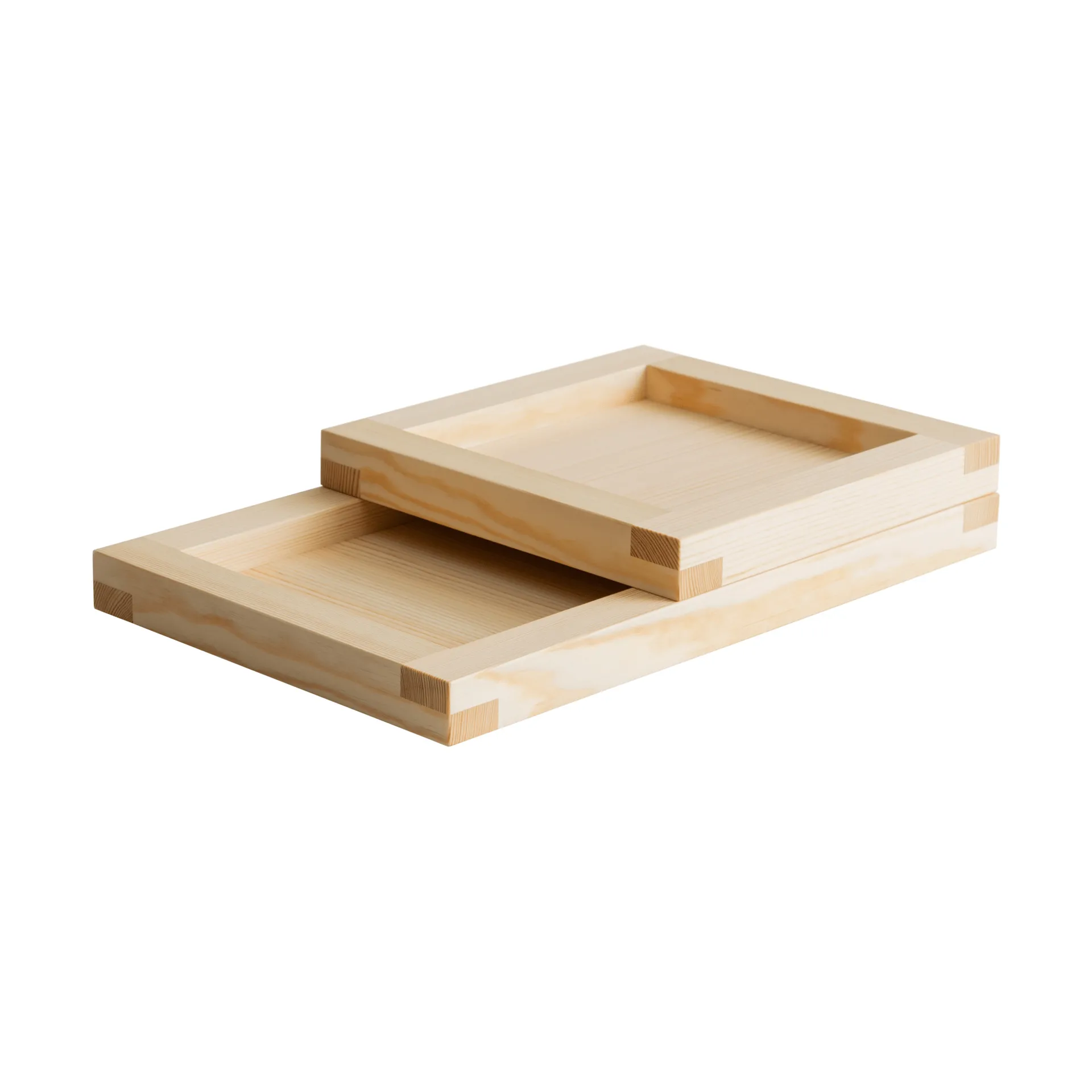 009 Tray tarjotin, Öljyvahattu mänty, 33x33x6 cm Vaarnii