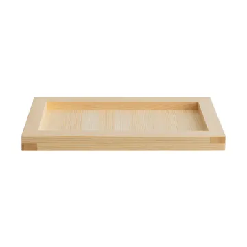 009 Tray tarjotin - Öljyvahattu mänty, 54x33x6 cm - Vaarnii