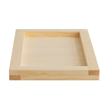 009 Tray tarjotin - Öljyvahattu mänty, 54x33x6 cm - Vaarnii