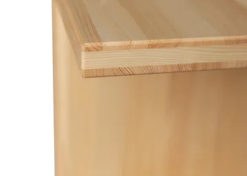 012 Kolmio Bench penkki - Matta öljyvahattu mänty,, 227x42x45 cm - Vaarnii