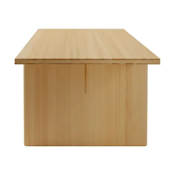 012 Kolmio Dining Table pöytä - Matta öljyvahattu mänty, 227×95×72 cm - Vaarnii