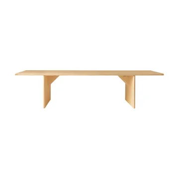 012 Kolmio Dining Table pöytä - Matta öljyvahattu mänty,, 305×99×72 cm - Vaarnii