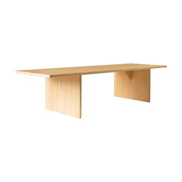 012 Kolmio Dining Table pöytä - Matta öljyvahattu mänty,, 305×99×72 cm - Vaarnii