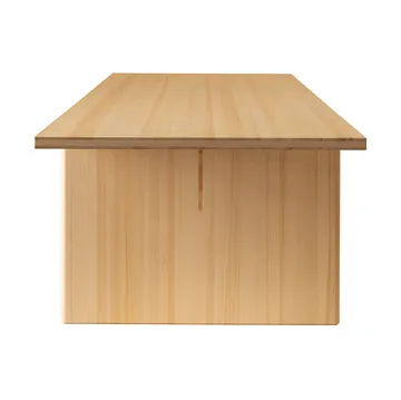012 Kolmio Dining Table pöytä - Matta öljyvahattu mänty,, 305×99×72 cm - Vaarnii